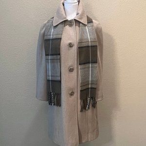 London Fog Women’s Beige Winter Coat, Size XS Like New